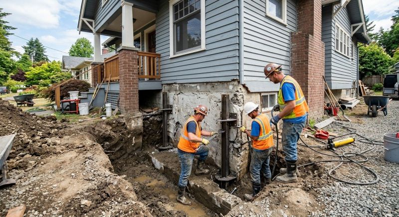 Foundation Pier Repair in Tampa, FL